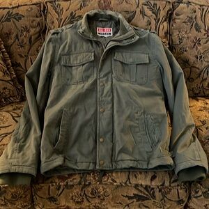 All-Son Brand surplus and equipment jacket size medium army green